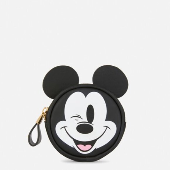 Disney Handbags - Disney Mickey Mouse 3D Character Coin Purse NWT